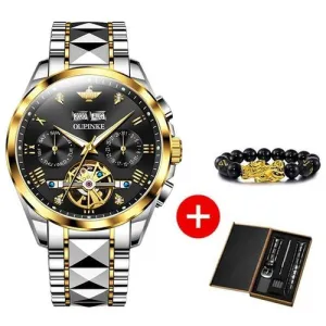 Luxury Automatic Sapphire Tungsten steel Green Watch