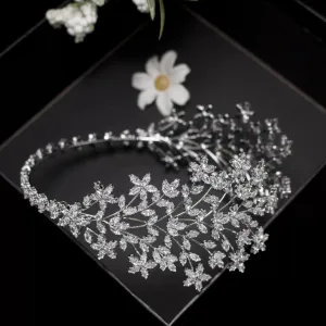 Luxury CZ Bridal Headpiece