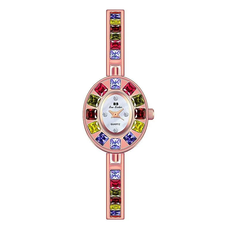 Luxury Women Watch Small Dial Brand Wristwatches Gold Jewelry