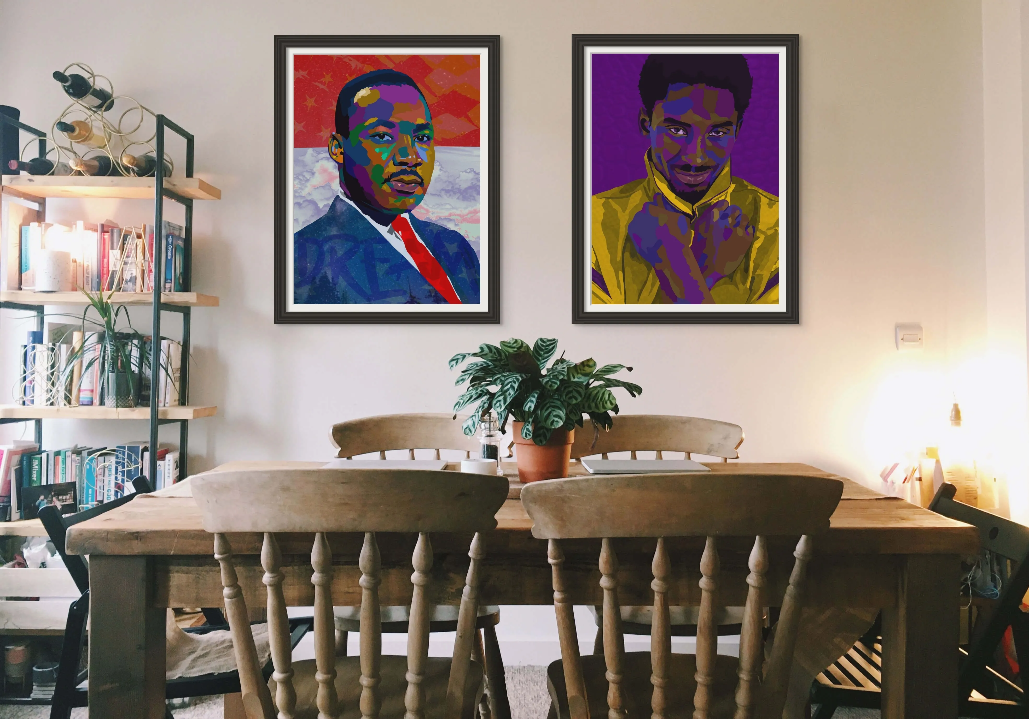 Mamba Forever - Kobe Bryant inspired Portrait - Limited Edition Giclee Art Print & Wall Decor - Vakseen Art