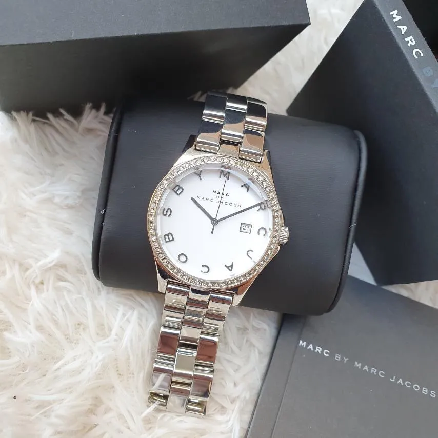 Marc By Marc Jacobs Henry Silver Diamond Women's Watch MBM3044