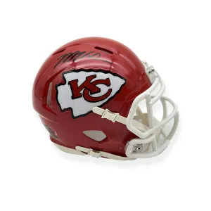 Marquez Valdes-Scantling Signed Kansas City Chiefs Signed Speed Mini Helmet (Black)