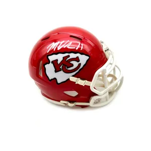 Marquez Valdes-Scantling Signed Kansas City Chiefs Signed Speed Mini Helmet (White)