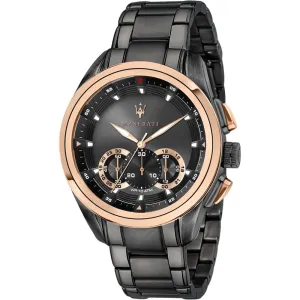 Maserati Traguardo 45mm Gun Metal Watch