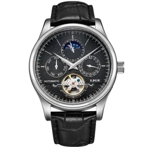 Men Automatic Mechanical Watch Tourbillon