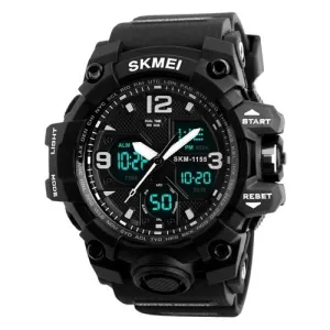 Men Sports Quartz Analog LED Digital  Military Waterproof Watch