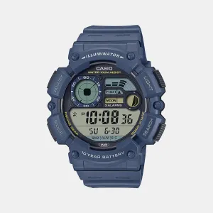 Men's Black Digital Resin Watch D293 - WS-1500H-2AVDF