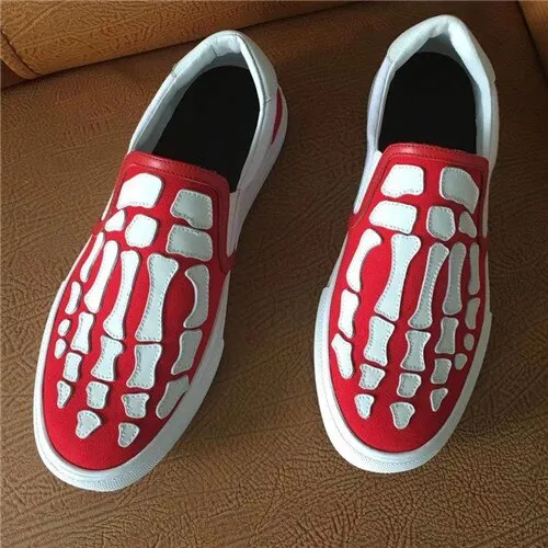 Mens Casual Shoes Punk Style Loafers