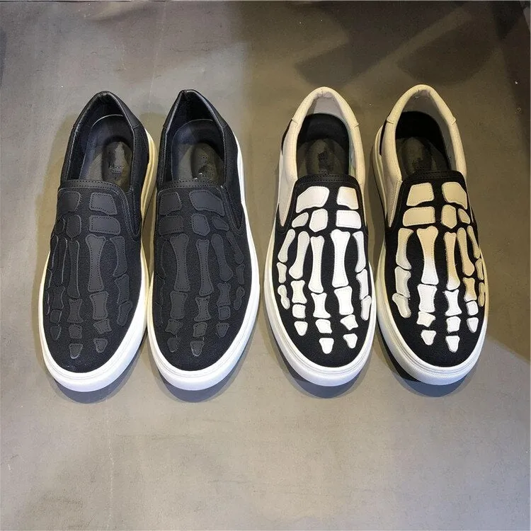 Mens Casual Shoes Punk Style Loafers