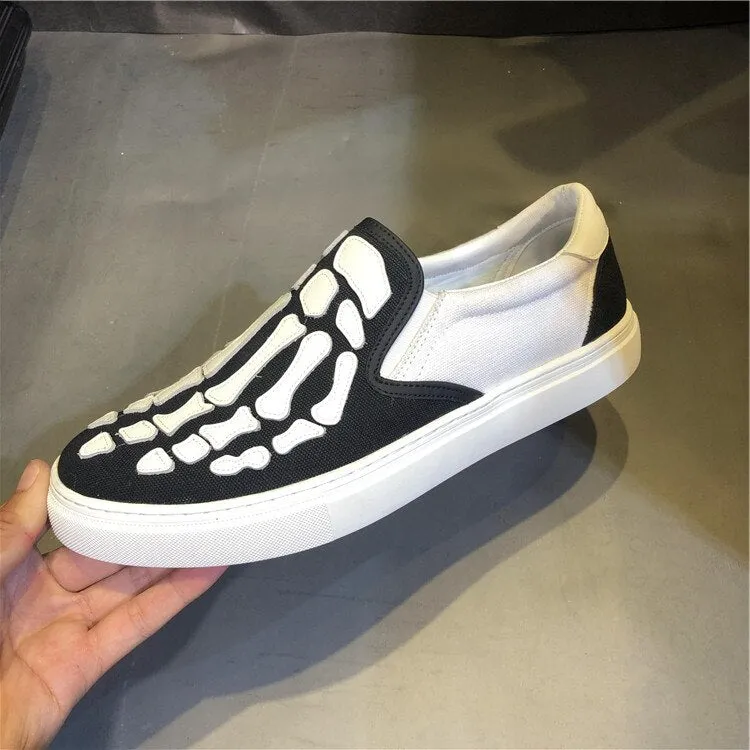 Mens Casual Shoes Punk Style Loafers