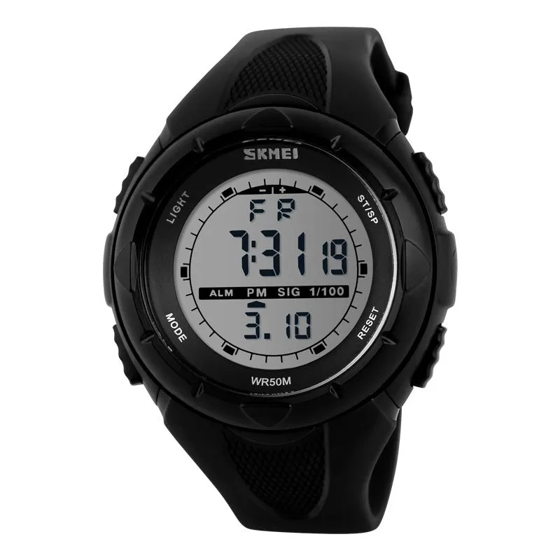 Men’s Digital Sports Waterproof Multi-Function Analogue Outdoor Watches - 1025