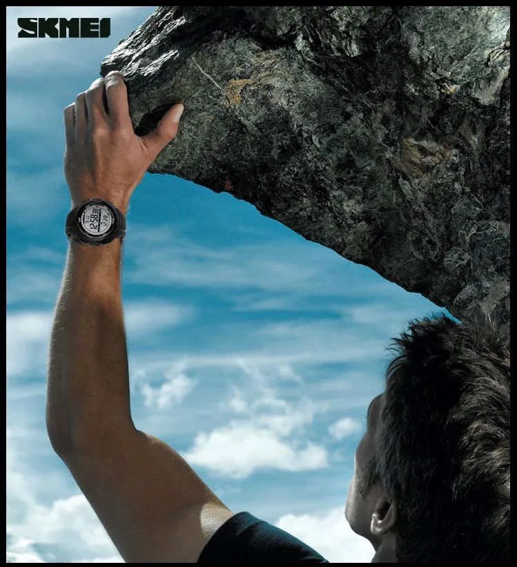 Men’s Digital Sports Waterproof Multi-Function Analogue Outdoor Watches - 1025