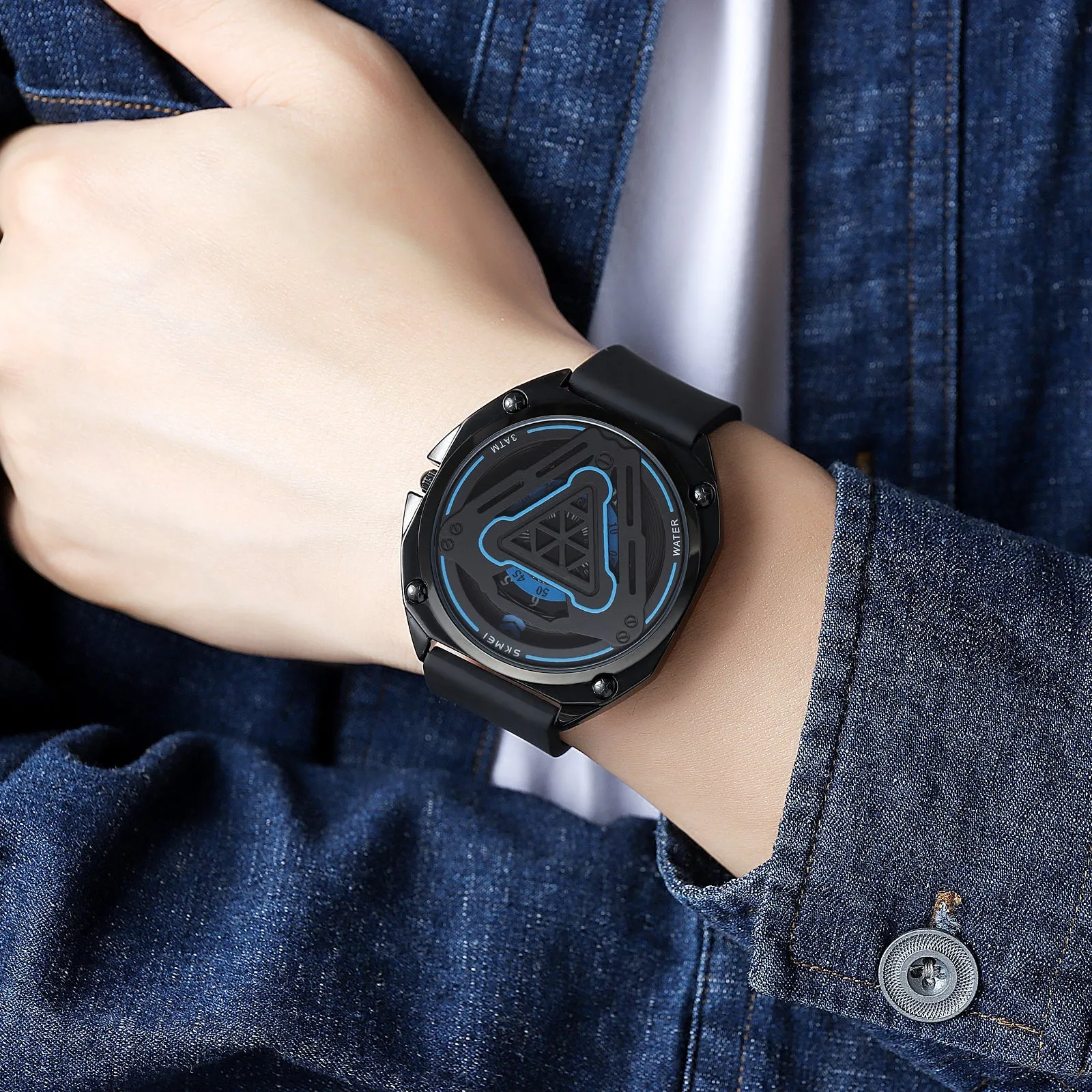 Men's Fashion Quartz Wrist Watch A Stylish and Durable Watch - 2062
