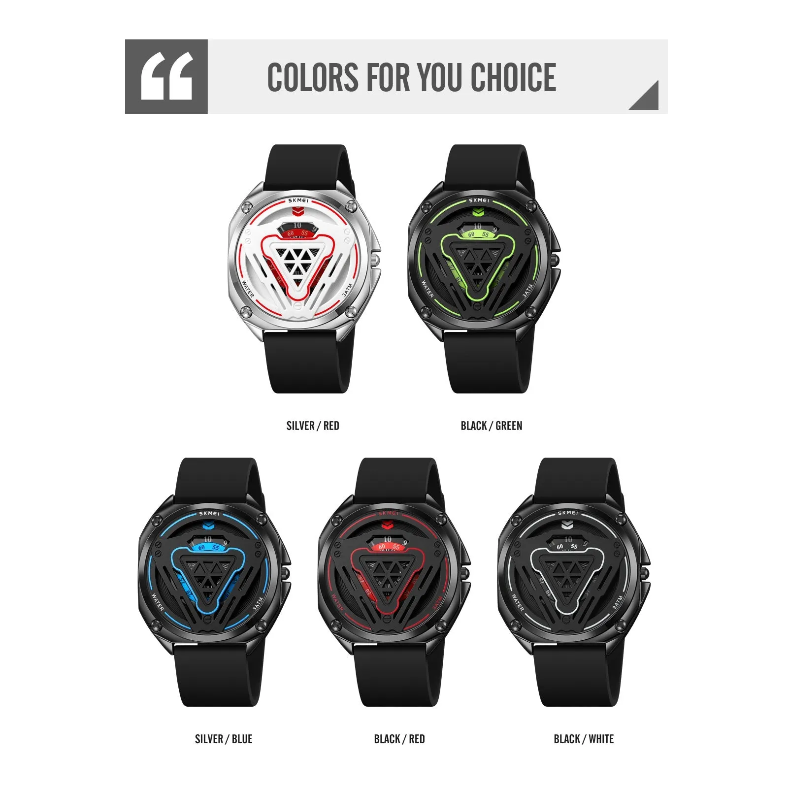 Men's Fashion Quartz Wrist Watch A Stylish and Durable Watch - 2062