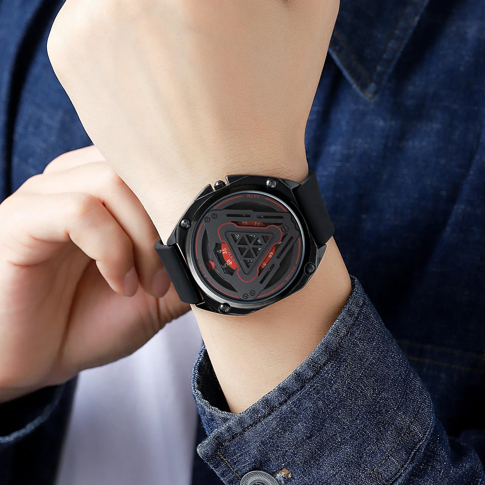 Men's Fashion Quartz Wrist Watch A Stylish and Durable Watch - 2062