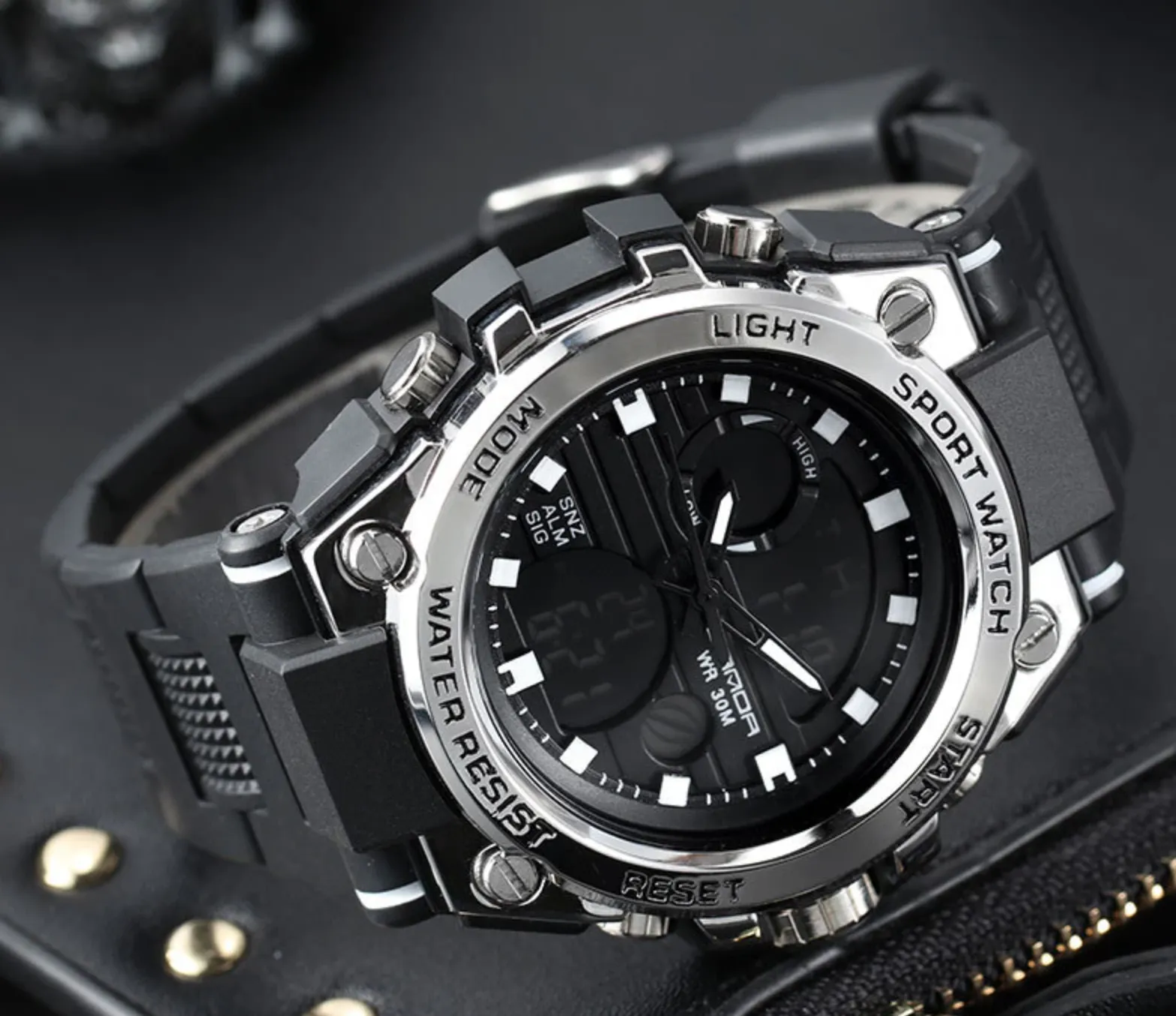 Men's G Style Digital Military Sports Watch.