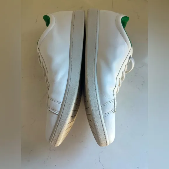 Men’s Lacoste Leonard leather White sneaker sz13