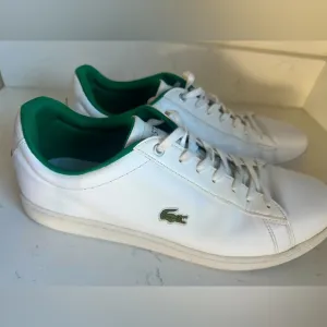 Men’s Lacoste Leonard leather White sneaker sz13