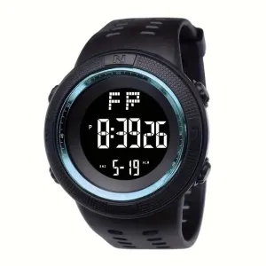 Men's Large Dial Sports Electronic Watch