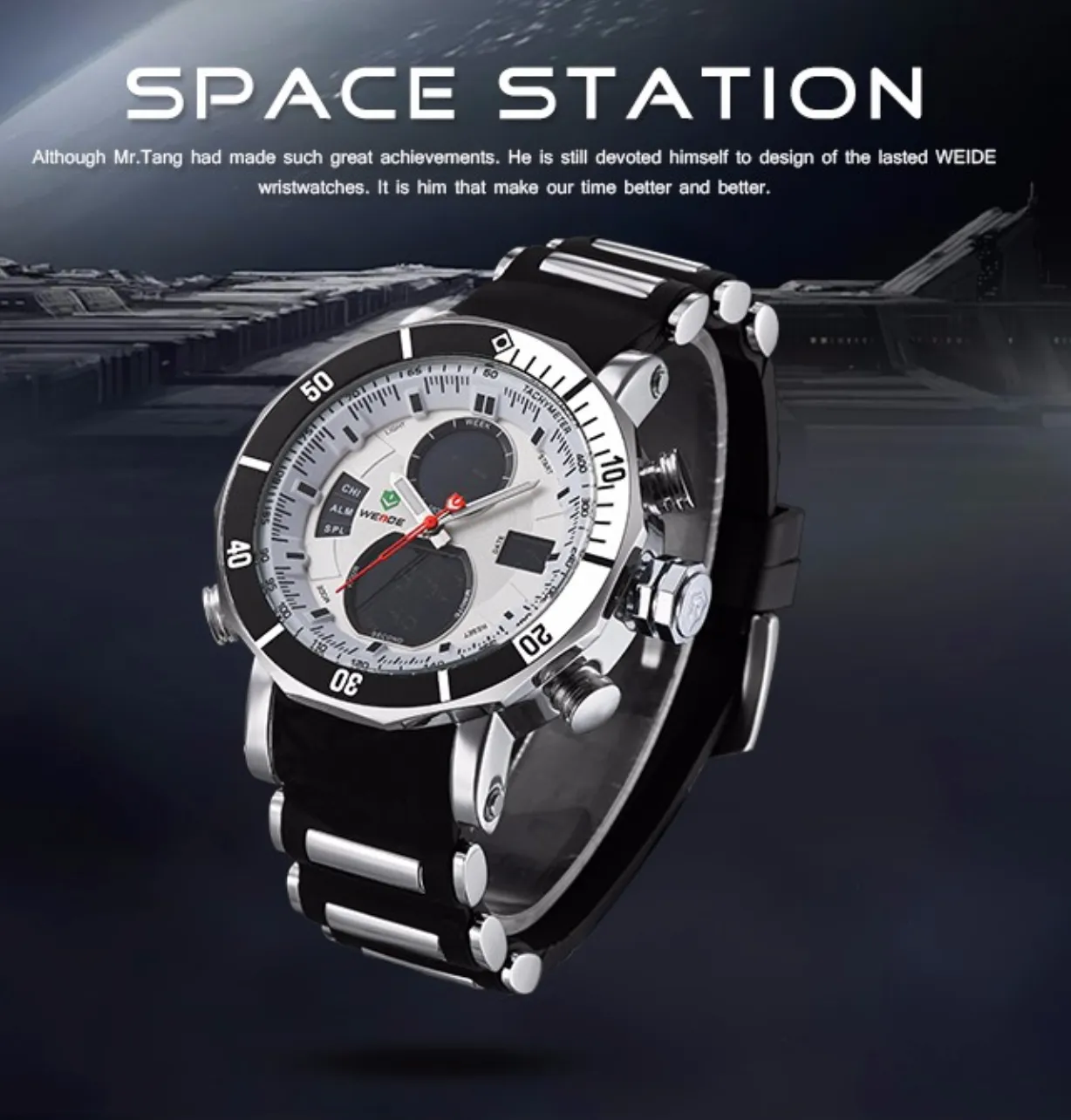 Men's WEIDE Digital LED Sports Watch.