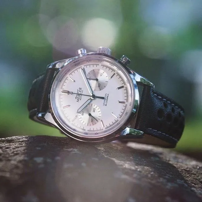 Mercer Lexington Bi-Compax Column&nbsp;Wheel Chronograph