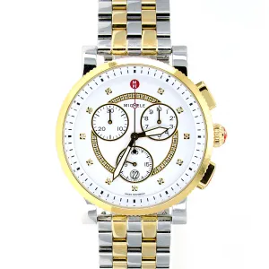 Michele Sport Sail Chronograph with DIamond Dial