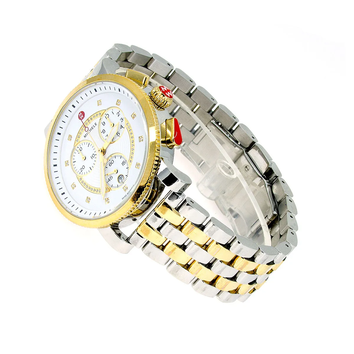 Michele Sport Sail Chronograph with DIamond Dial