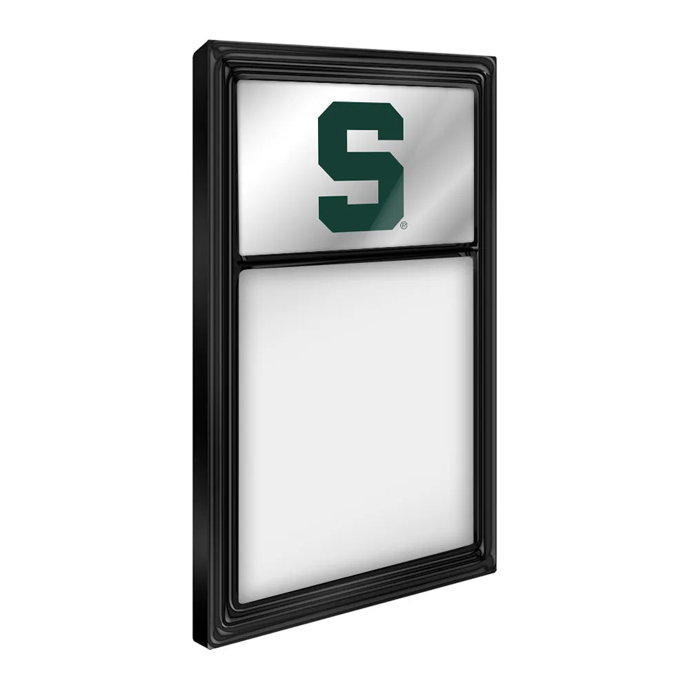 Michigan State Spartans: Mirrored Dry Erase Note Board