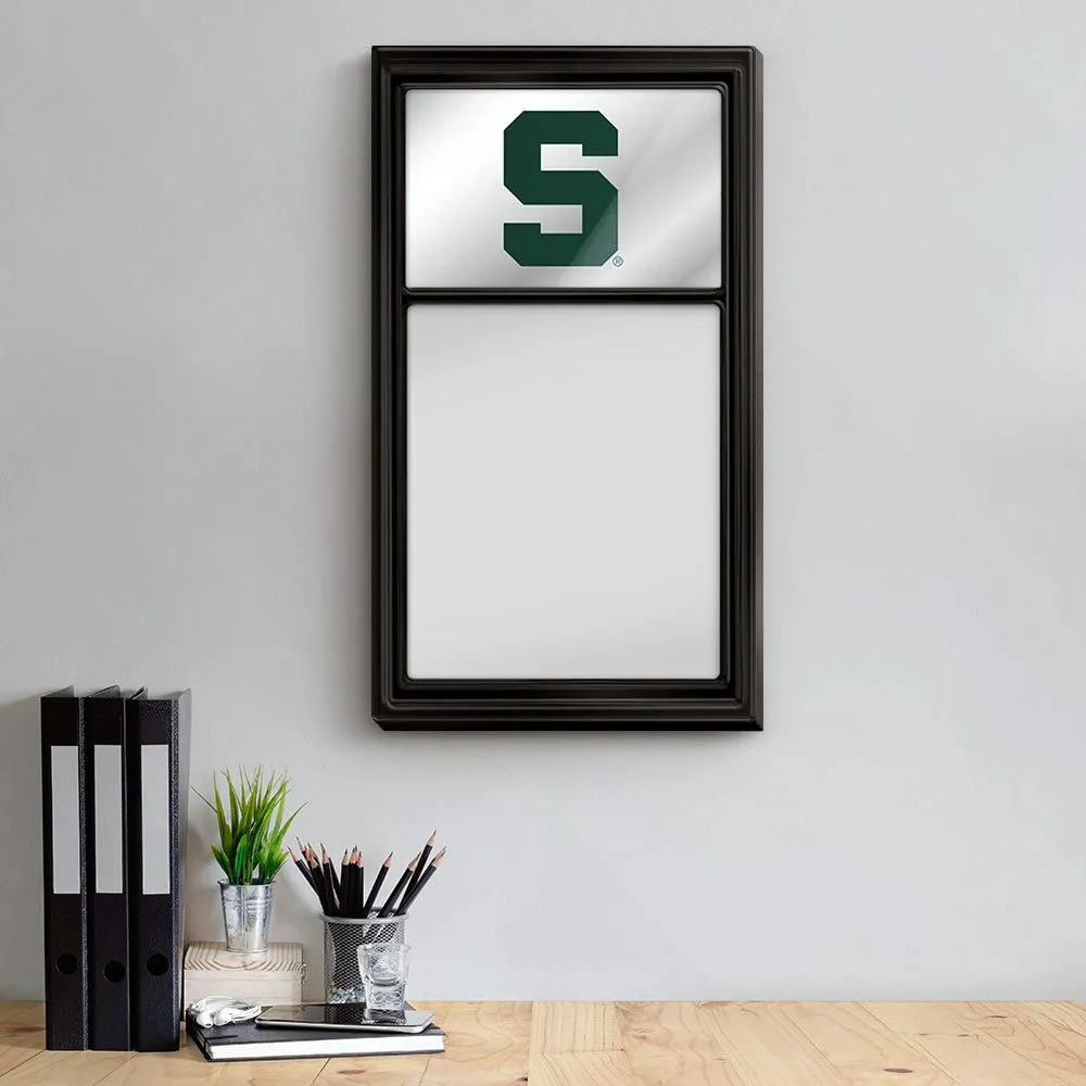 Michigan State Spartans: Mirrored Dry Erase Note Board