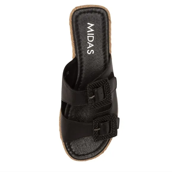 Midas Singe Black Leather Size 39 (8/8.5)