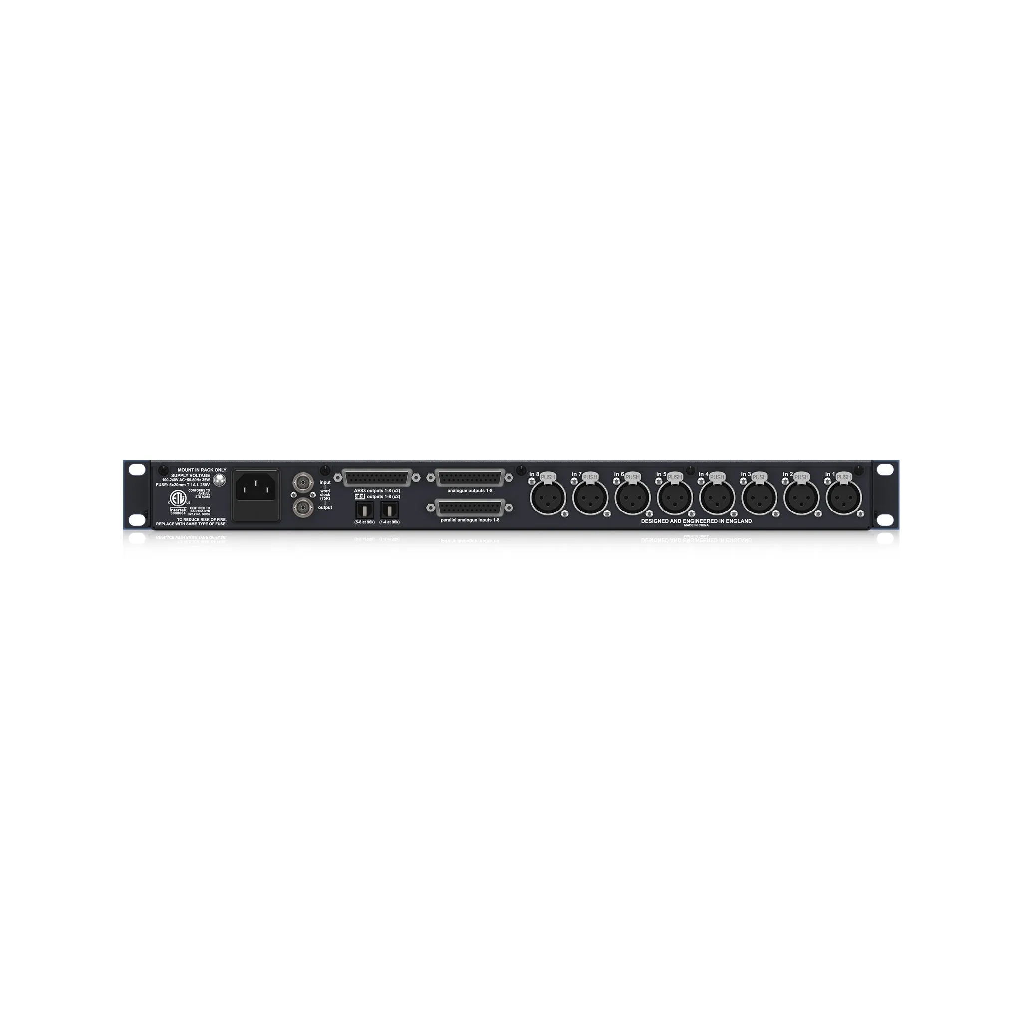Midas XL48 8-channel Microphone Preamp
