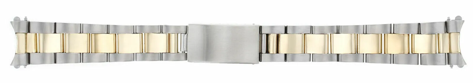 MIDSIZE 14K/SS 17MM OYSTER WATCH BAND FOR ROLEX 31MM MIDSIZE 68274 68273 68240