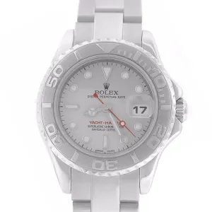 MINT 2003 Ladies Rolex Yacht-Master 169622 Stainless Platinum Rolesium 29mm