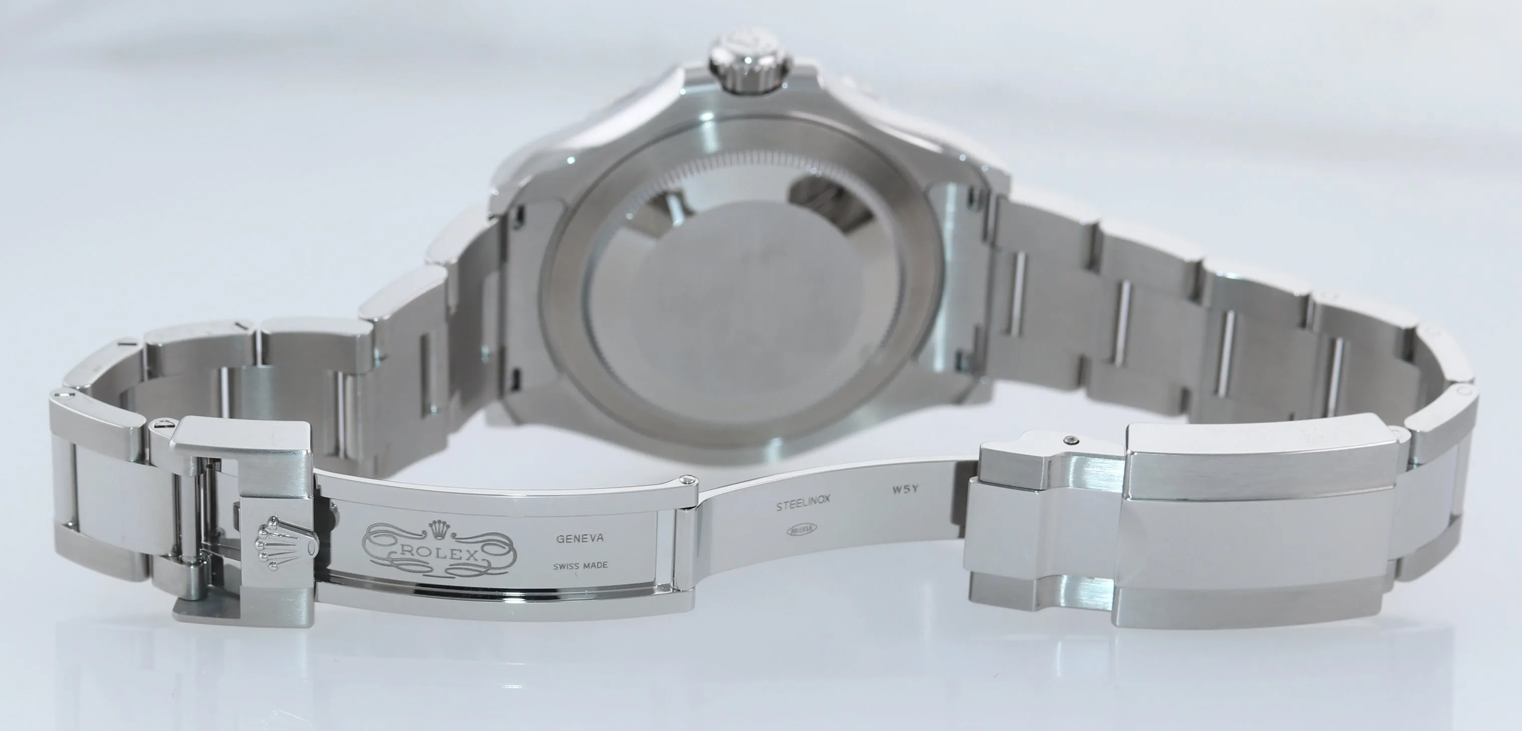 MINT 2022 Rolex Yacht-Master 126622 Steel Platinum Blue Dial Watch Box