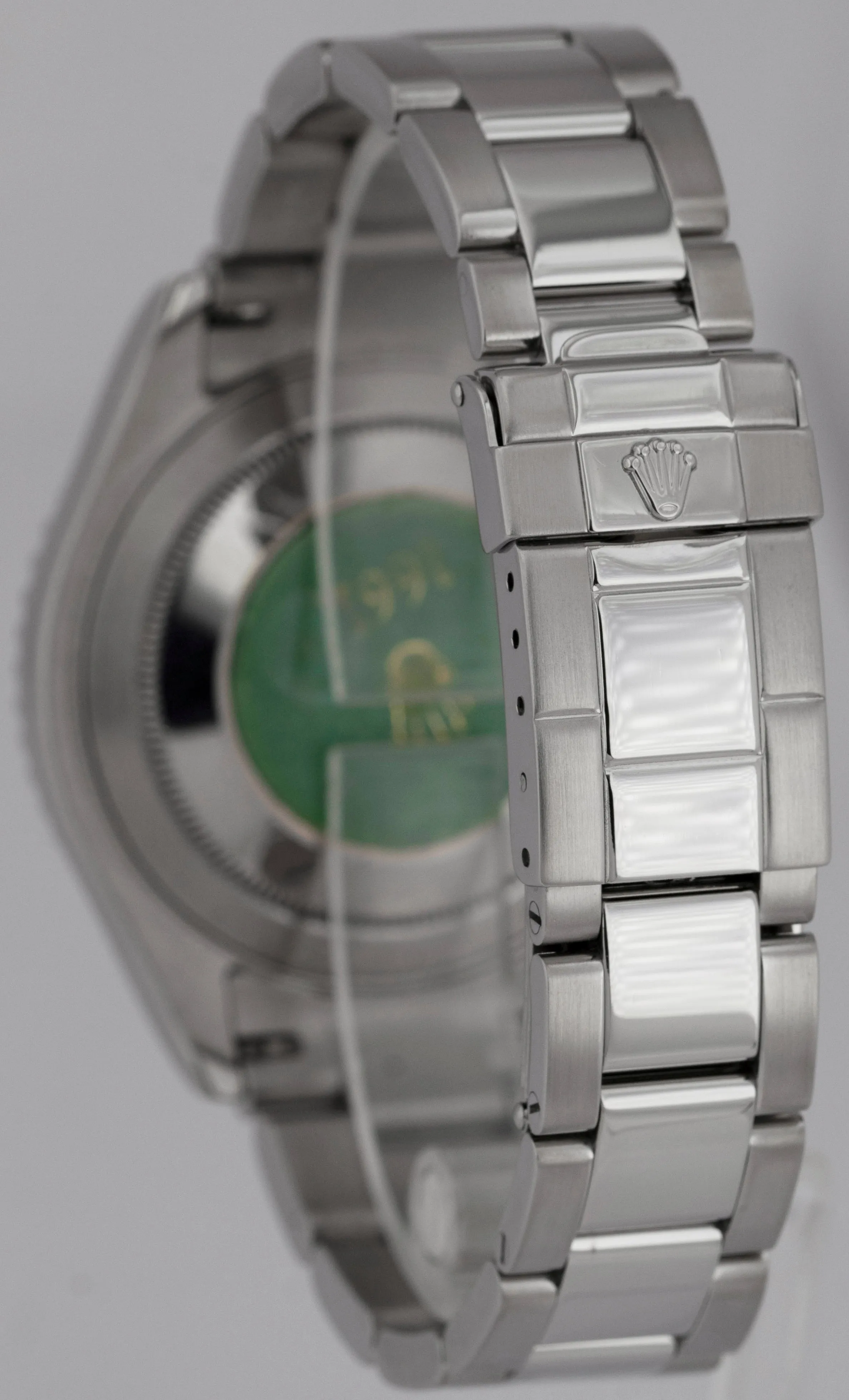 MINT PAPERS Rolex Yacht-Master PLATINUM Stainless Steel 40mm Watch 16622 BOX