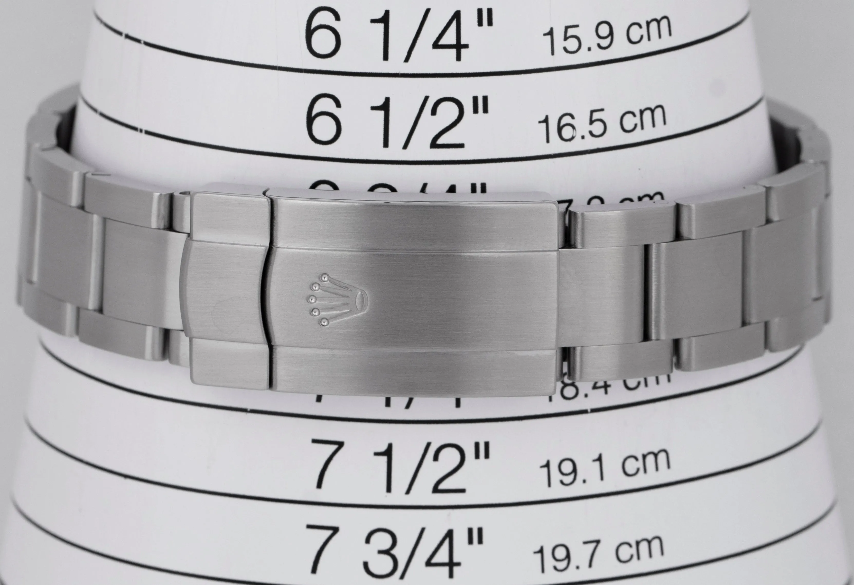 MINT Rolex Oyster Perpetual 39mm RHODIUM Stainless Steel Automatic Watch 114300