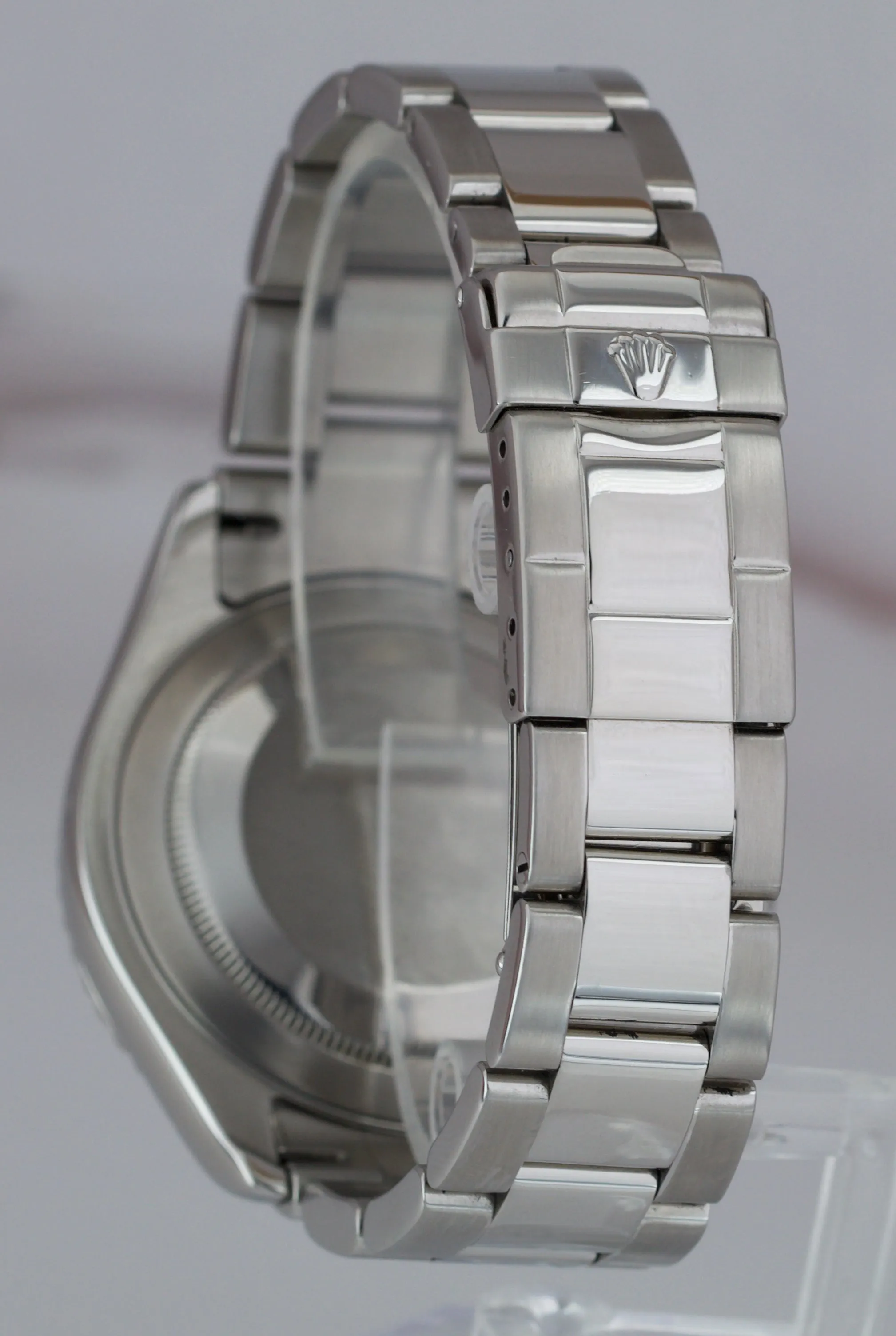 MINT Rolex Yacht-Master Stainless Platinum 40mm Swiss Date Watch 16622