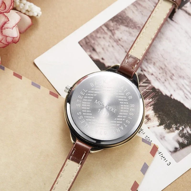 Miss Bunny -- Women's Butterfly Watches