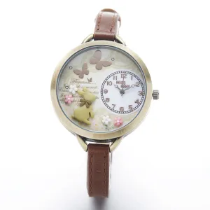 Miss Bunny -- Women's Butterfly Watches