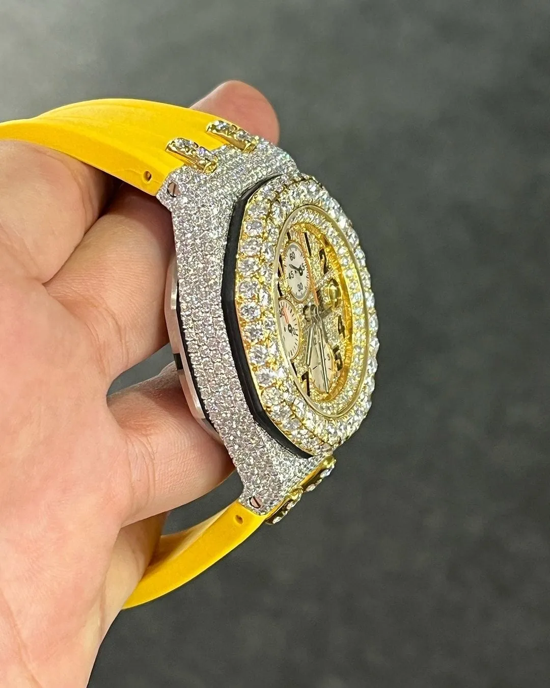 Moissanite Diamond Watch W 196