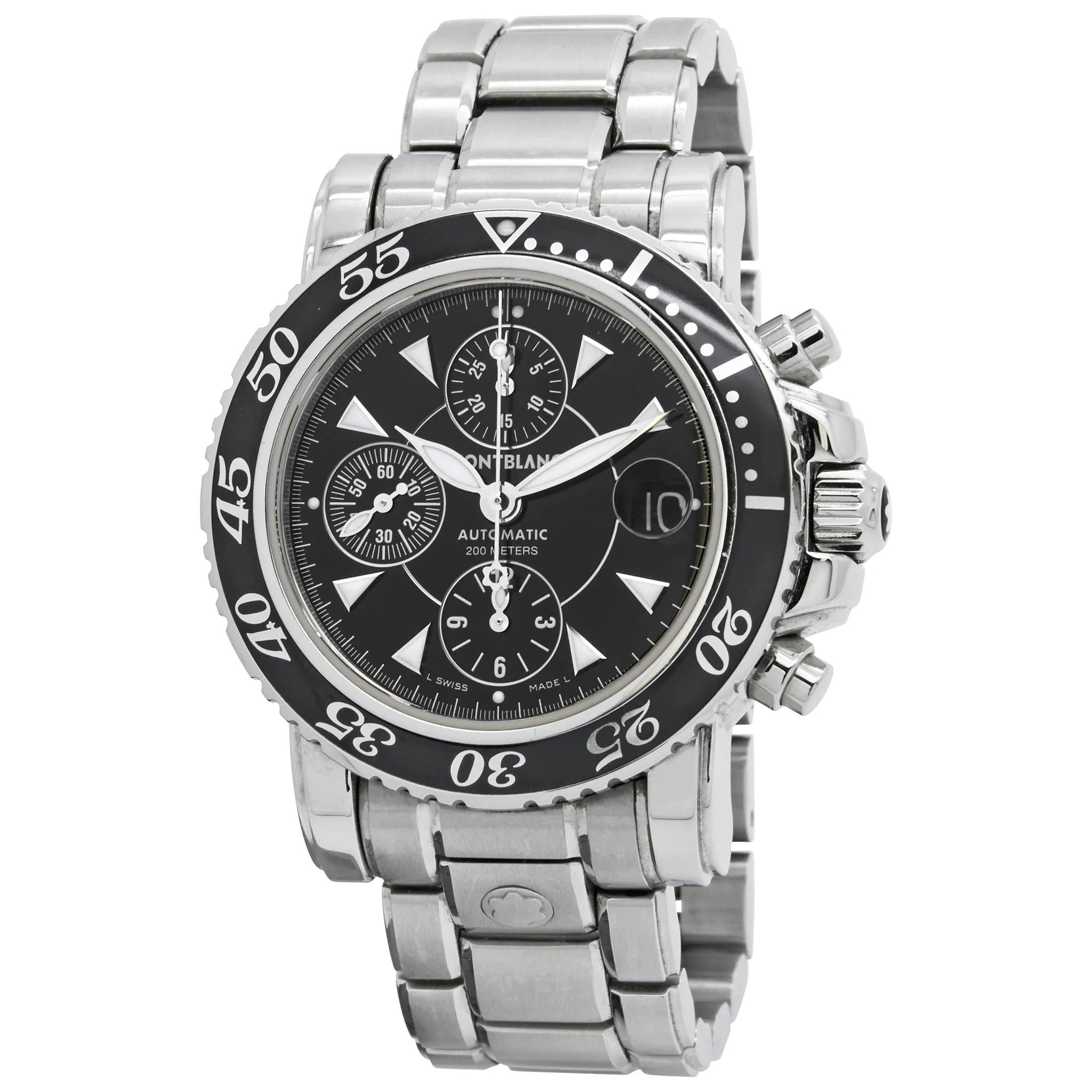 Montblanc Sport Chrono ST 3273 Black Dial Automatic Watch