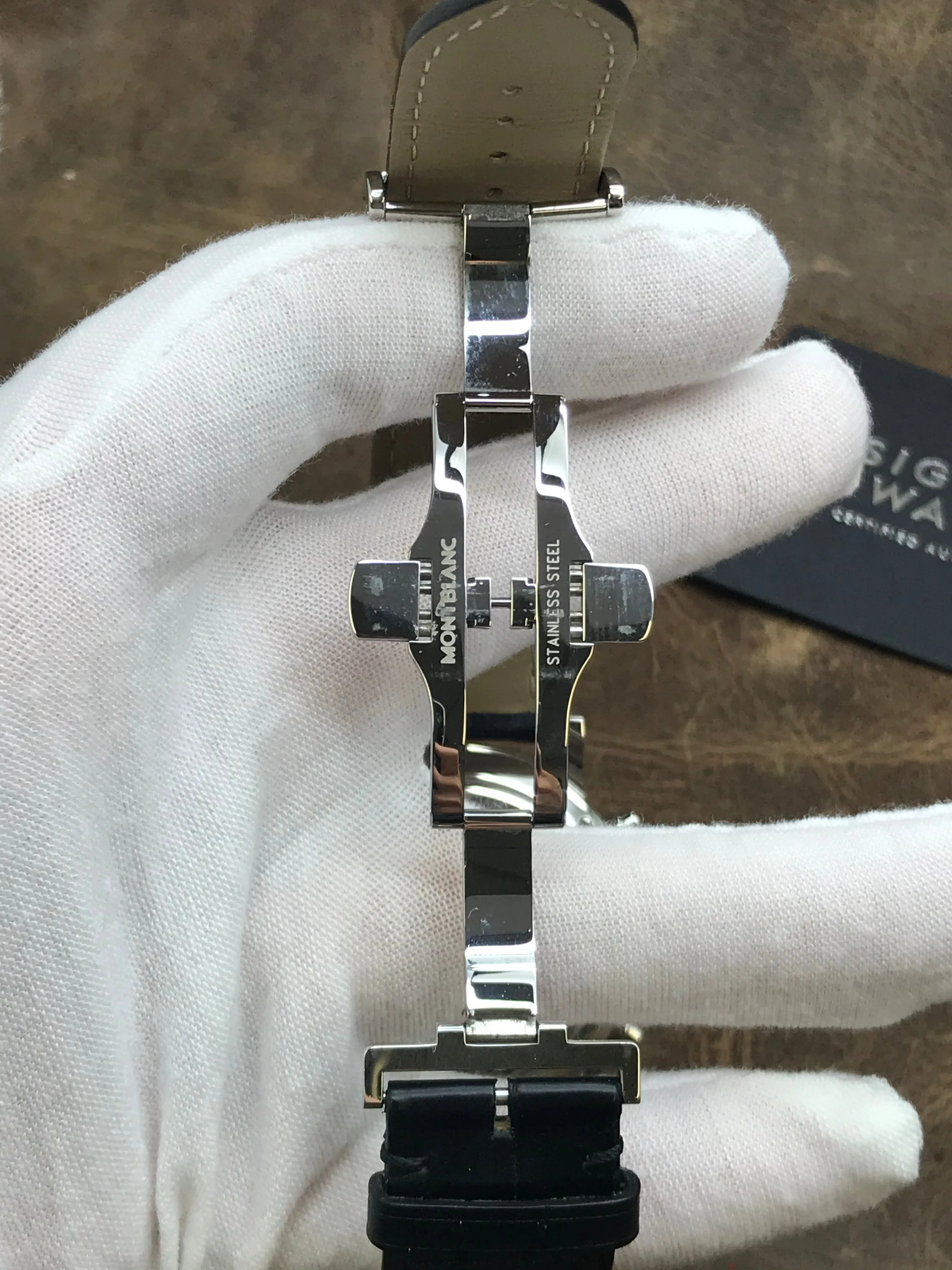 Montblanc Star Roman Carpe Diem 113880 Silver Dial Automatic Men's Watch
