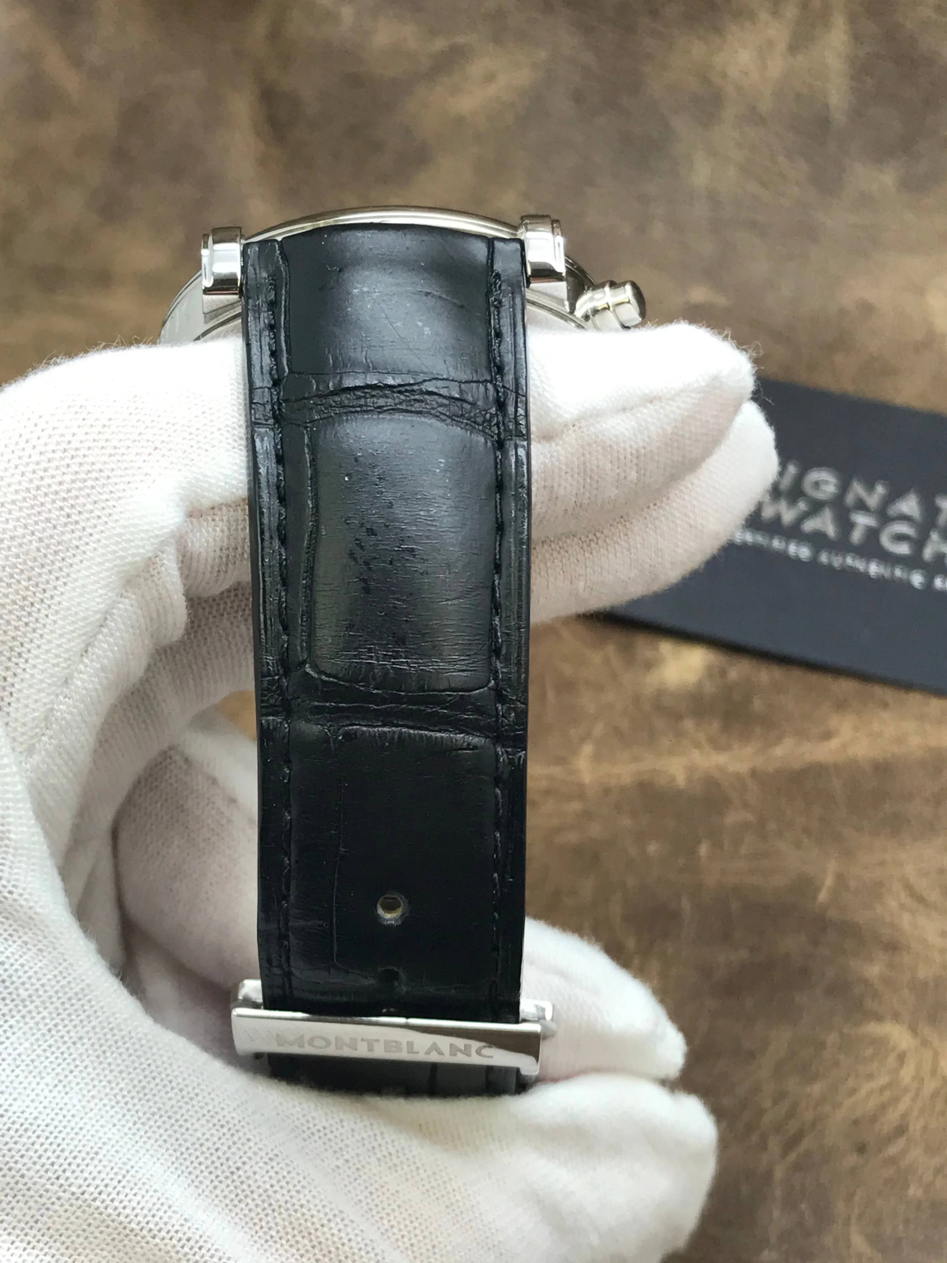 Montblanc Star Roman Carpe Diem 113880 Silver Dial Automatic Men's Watch