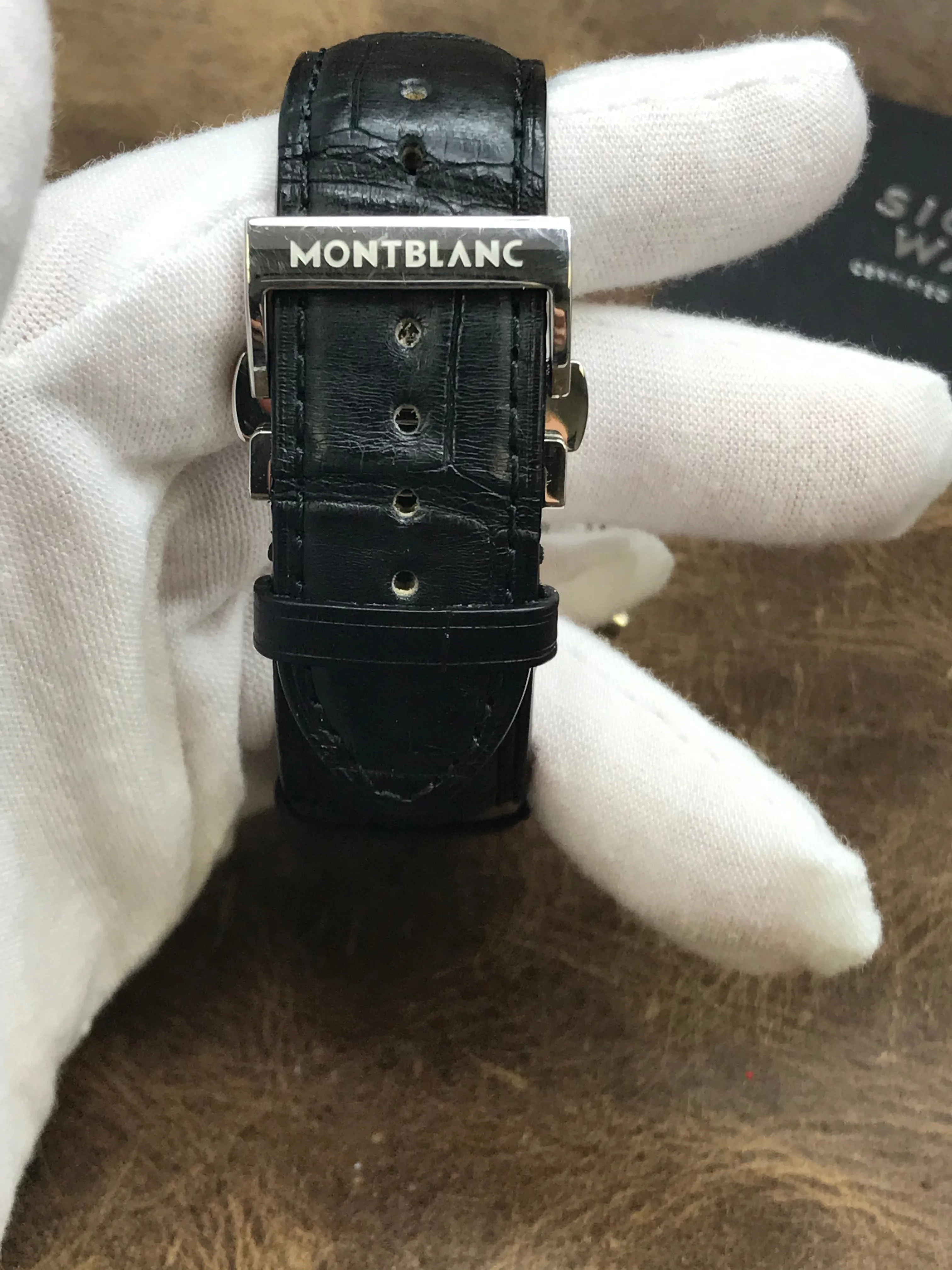 Montblanc Star Roman Carpe Diem 113880 Silver Dial Automatic Men's Watch