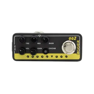 Mooer '002 - UK Gold 900' Digital Micro Preamp Guitar Effects Pedal