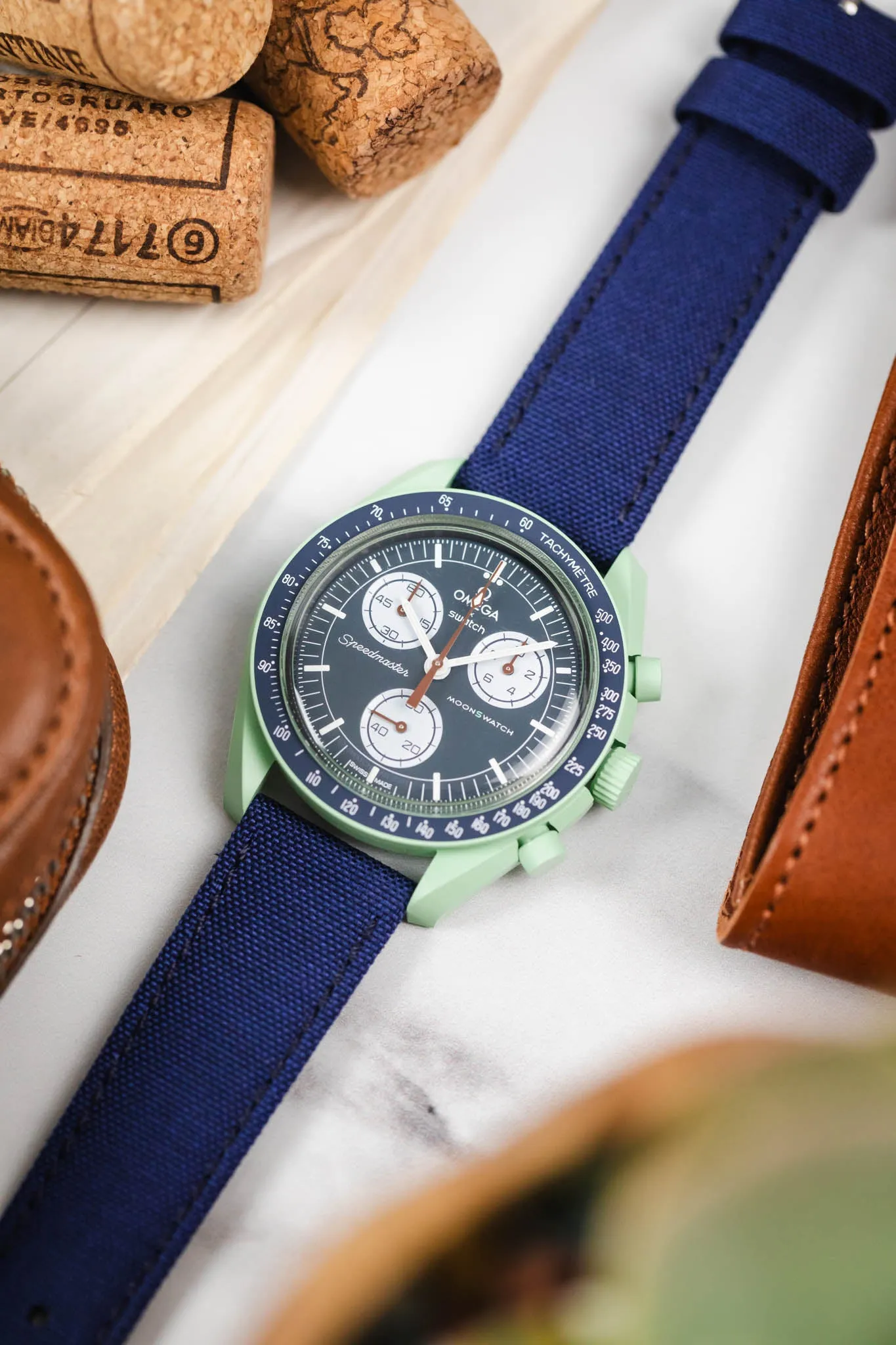 Morellato CORDURA 2 Water-Resistant Fabric Watch Strap in BLUE