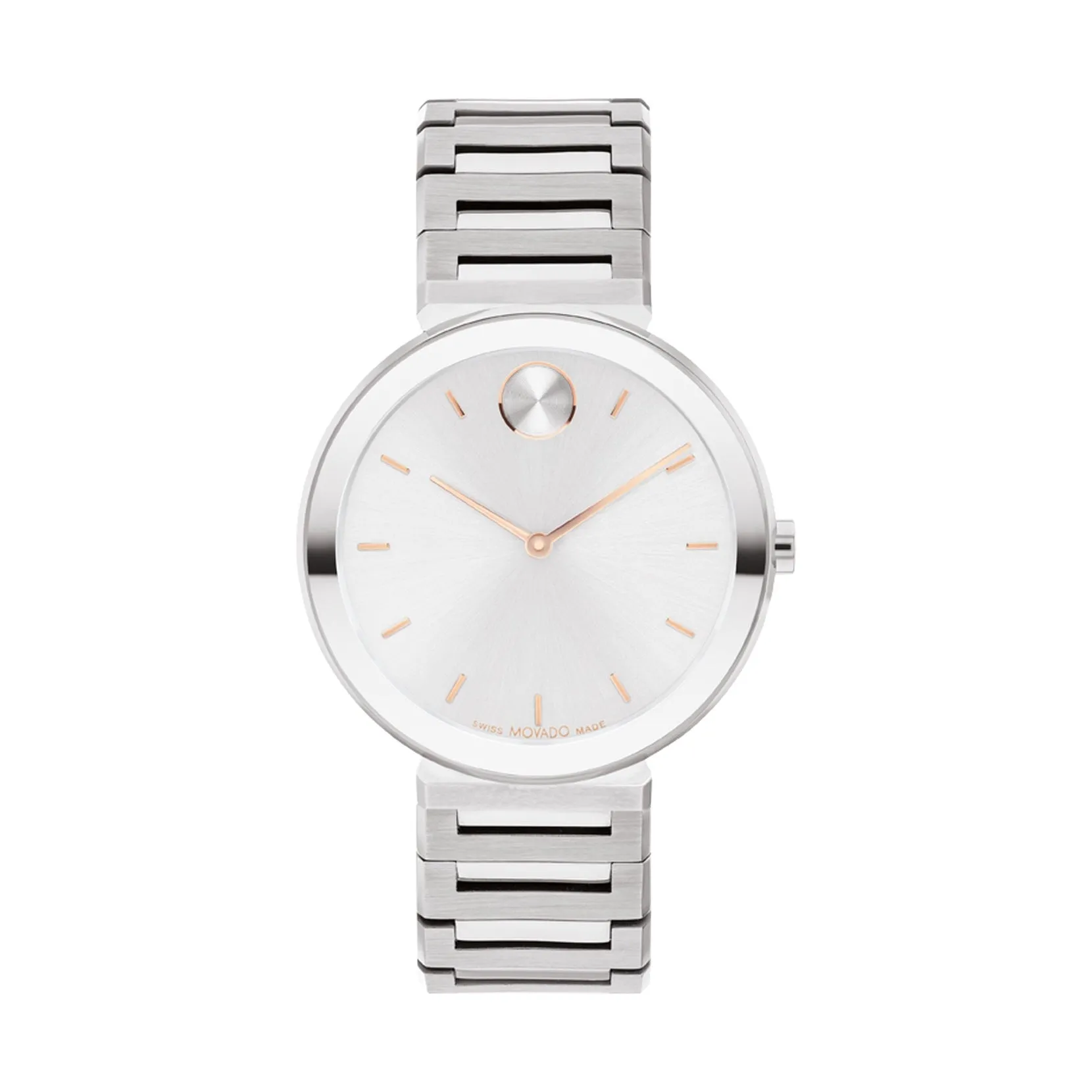 Movado Bold Horizon Ladies Stainless Steel Watch