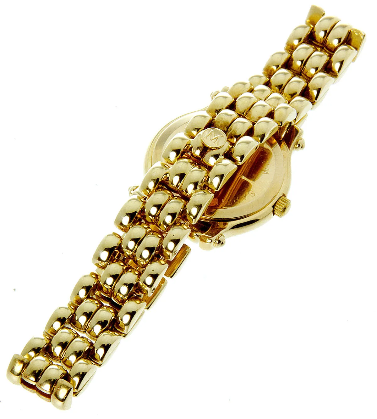 Movado Brileti 14k Gold & Diamond Watch