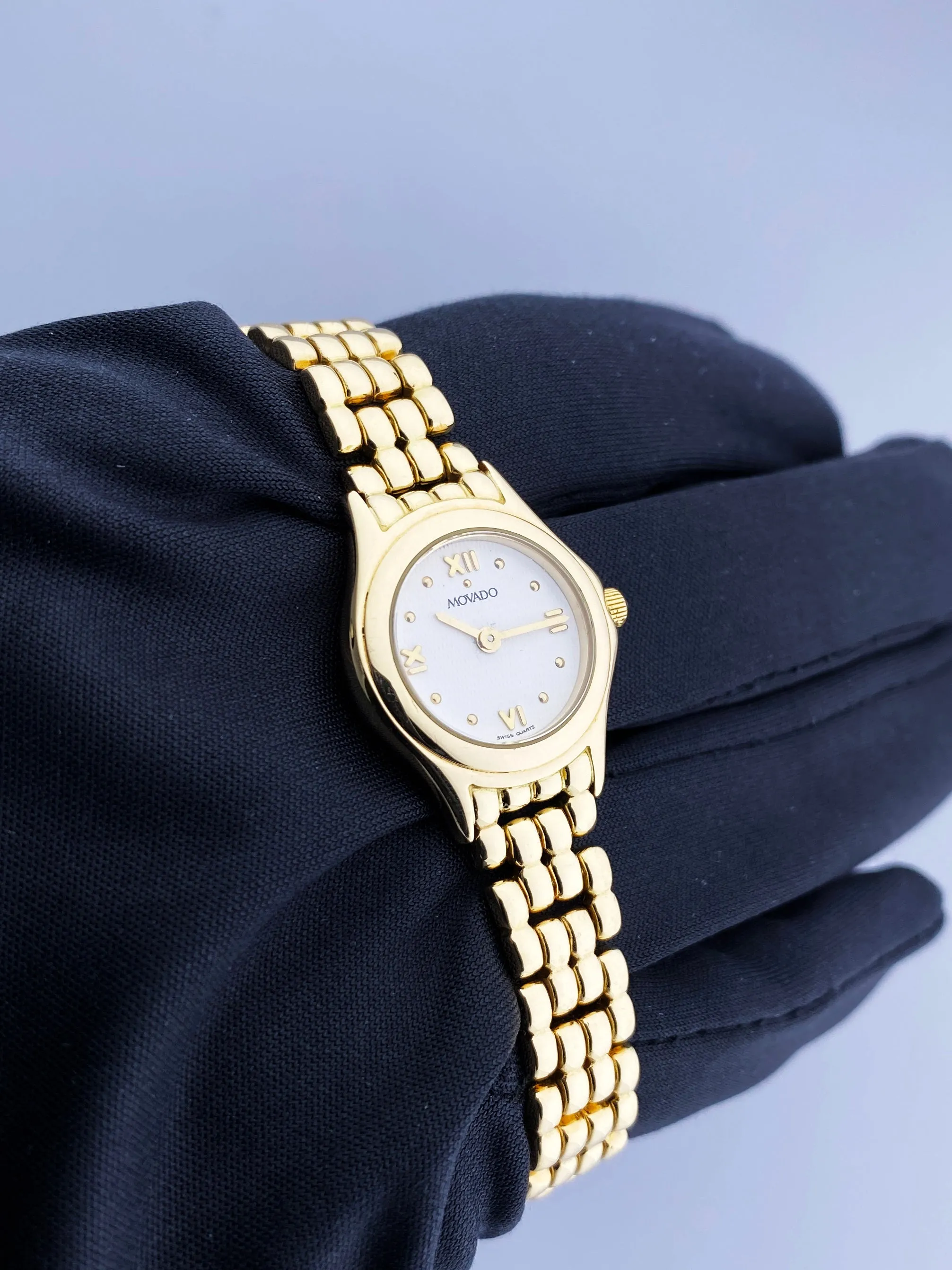 Movado Lumeti 74259811 Yellow Gold Ladies Watch