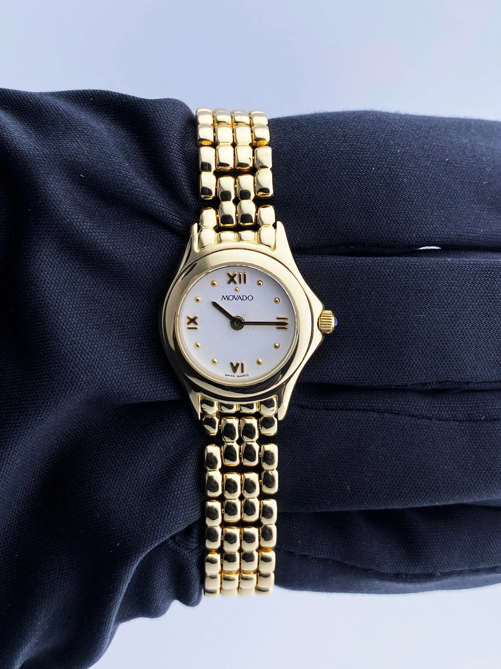 Movado Lumeti 74259811 Yellow Gold Ladies Watch